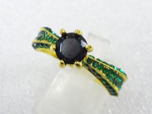 色石　指輪(23号)